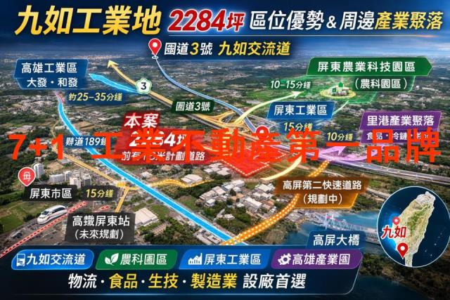 交流道方正工業地出售3